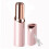 Pink Electric Eyebrow Trimmer USB Rechargeable, Compact 10.5cm 2