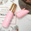 Pink Electric Eyebrow Trimmer USB Rechargeable, Compact 10.5cm 8