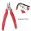Sidecutting wire cable cutter Diagonal decorative tool with comfortable grip  Red ( 170)  170  170 3