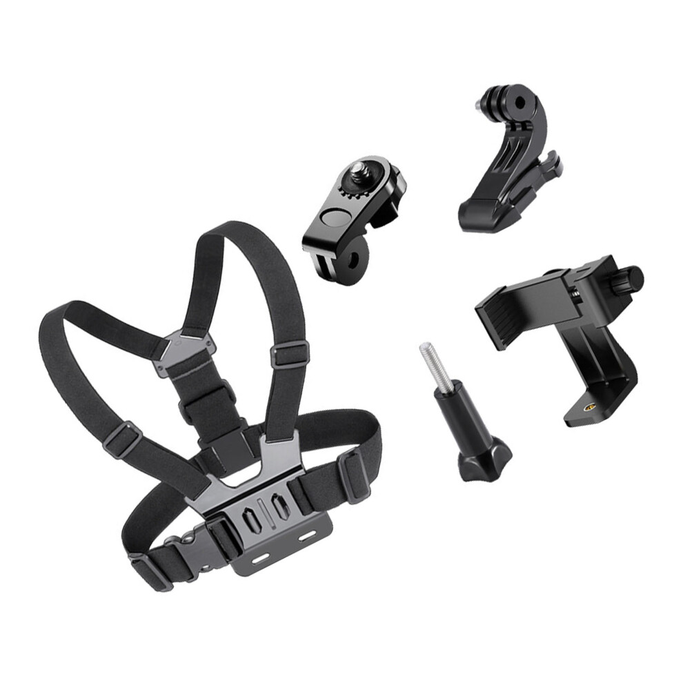 Adjustable Chest Strap Mount For Phones & Action Cams - Skiing Climbing 4971371763022
