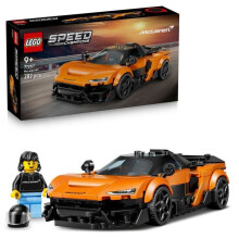 LEGO Speed Champions 77257 McLaren W1 - Giocattolo Auto Arancione per Ragazzo o Ragazza di 9 anni
