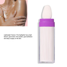 Schimmerndes Highlight-Puderstick Puff 50g, Einfaches glitzerndes Leuchten