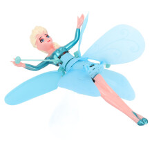 Fliegende Feenprinzessin Puppe, ABS, 120mAh Lithium-Batterie, 8-10 Minuten Outdoor-Spielzeit