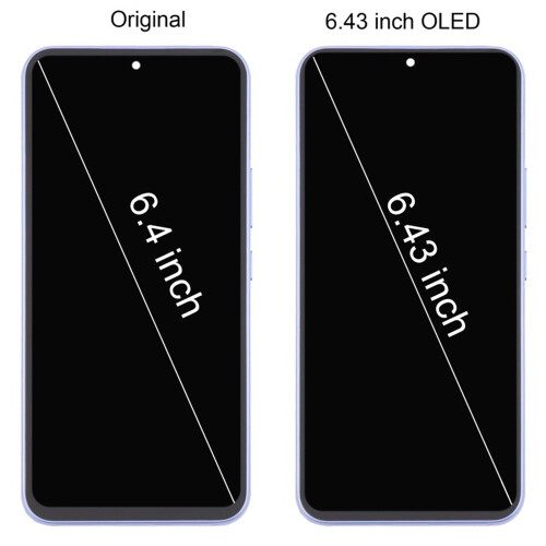 (Green) Για Samsung για Galaxy A54 5G SM-A546 LCD 6,43 ιντσών με πλαίσιο 1