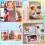 50Pcs A4 Holographic Laminate Sheets Bright Colors Glitter Effect 7