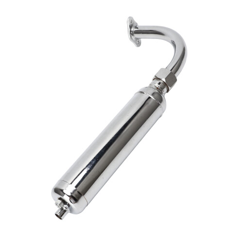 Durable Exhaust Muffler Pipe for 49-80cc 2-Stroke Motorized Bicycles 2