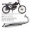 Easy-Install Exhaust Pipe for 49‑80cc 2-Stroke Bikes 40mm Mount 7