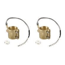 2X 110V 380W 42mmx50mm Injected Mould Heating Elements Brass Band Heater for Injection Molding Machine