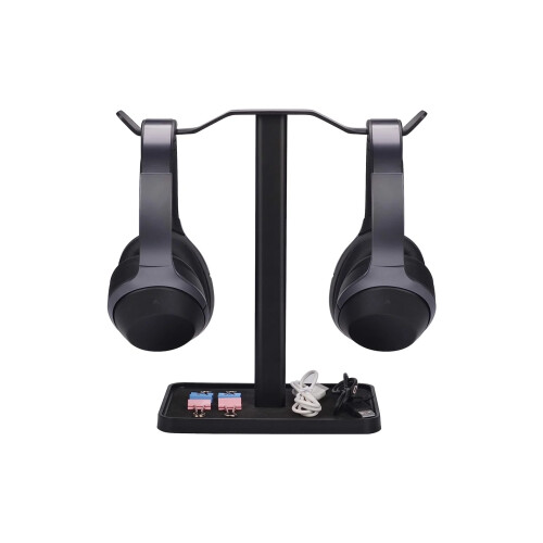 Headset Haven: Sturdy Stand, Multiple Headphones Support For Home Office Or Gaming Setup