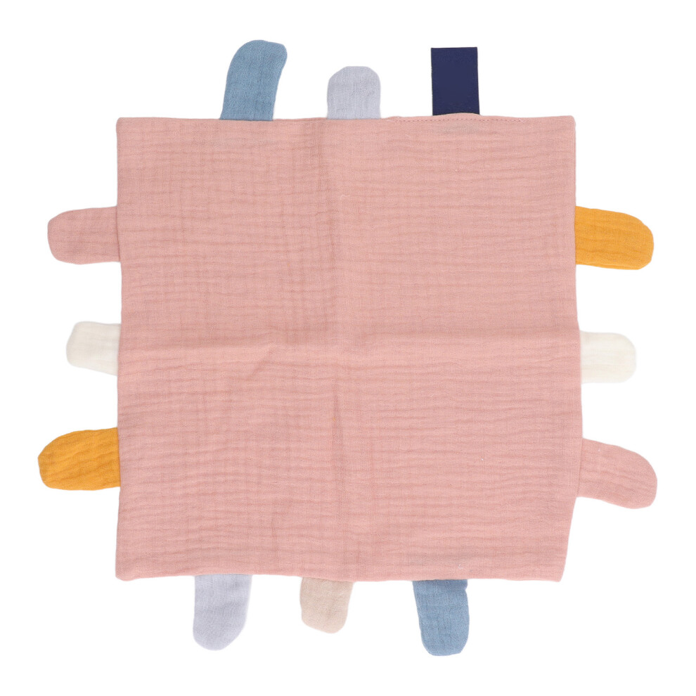 Lovey Design Baby Security Blanket for Newborns, Soothing Toy Anxiety Relief Sensory Stimulation Soft & Breathable Fabric Blanket, Skin-Friendly
