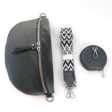 Slingtaske til kvinder, crossbody-tasker med justerbar rem, kreditkortpakke inkluderet, stilfuld syntetisk lille lysegrøn slingtaske (1)