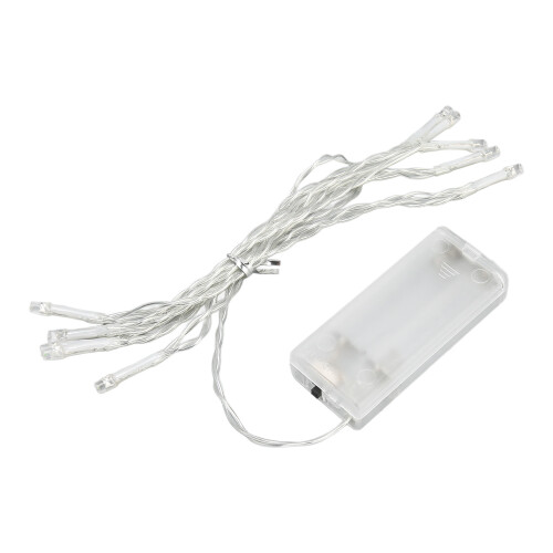Multicolor LED String Light Indoor Outdoor 4.9ft Battery Operated