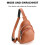 Σακίδιο πλάτης Crossbody Sling, τεχνολογία αποκλεισμού RFID και αντικλεπτική τσάντα 5