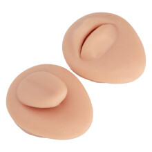 Set modello di lingua umana simulata - Pelle media, silicone, pratica per labbra e unghie