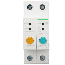 Disjoncteur intelligent, assurant le bon fonctionnement de votre installation électrique domestique, 2P63A AC230V avec serveur cloud performant pour