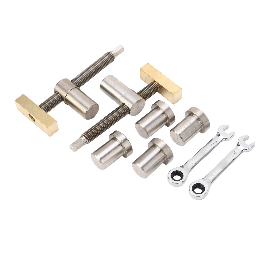 Steel Brass Desktop Clamp Set For Woodworking Bench 20Mm Fast Fix Tool 4951370424858