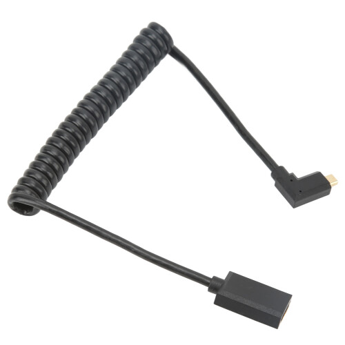 8K60Hz Micro HDMI to HDMI Cable 1.2m 90 Right Angle