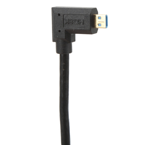 8K60Hz Micro HDMI to HDMI Cable 1.2m 90 Right Angle 2