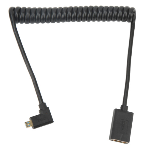 8K60Hz Micro HDMI to HDMI Cable 1.2m 90 Right Angle 1