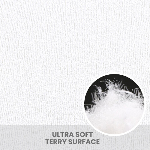 (King) Waterproof Terry Mattress Protector 1