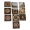 10pcs Waterproof Patterned Tile Stickers Self Adhesive for Bedroom or Kitchen 1