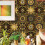 10pcs Waterproof Patterned Tile Stickers Self Adhesive for Bedroom or Kitchen 3