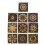 10pcs Waterproof Patterned Tile Stickers Self Adhesive for Bedroom or Kitchen 2