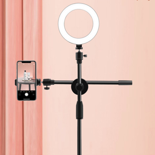 Telefonhalter-Stativ ABS ausziehbares Ringlicht 2