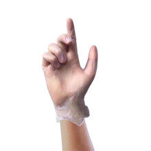 Disposable Vinyl Glove Powder Free Clear Large 100pk