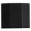 Aluminium Alloy Octagonal Cue Chalk Box Holder 3.5cm Black 10