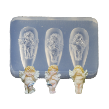 Diy handgemaakte netto rode engel barok cupido toverstaf-14
