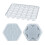 Schaakbord siliconen mal Checker epoxyhars gietvorm Checker-Set 2