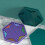 Schaakbord siliconen mal Checker epoxyhars gietvorm Checker-Set 3