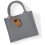 (One Size, Graphite Grey/Graphite Grey) Westford Mill Jute Mini Gift Bag (6 Litres) 2