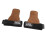 2 Pcs Thickened Cow Leather Pull Up Hand Grips for Horizontal Bar, Anti Slip 7