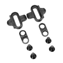 2 Stück Plastik Fahrradcleats Selbstsichernde Klickpedale für Indoor und Outdoor Schwarz