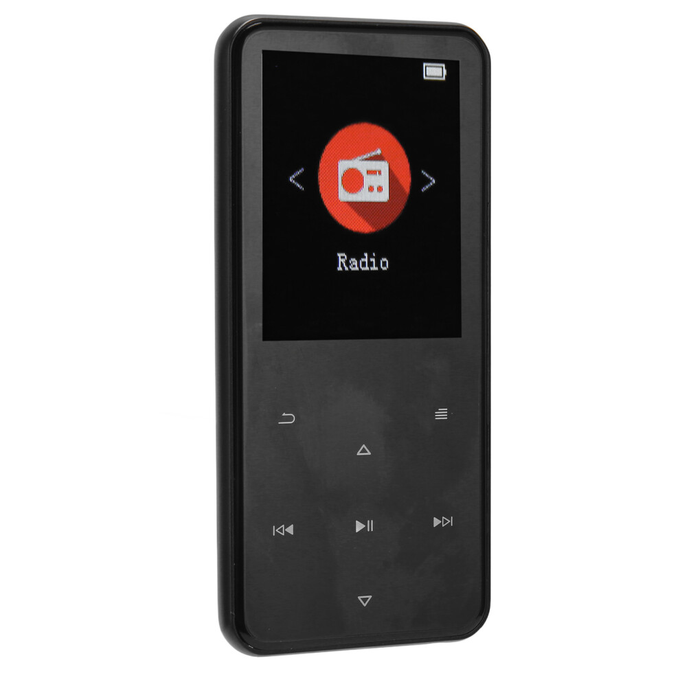 Smart 2.4 Inch Hd Mp3 Player Bluetooth 5.0 Fm Radio Touch Screen 16Gb + 64Gb Black 4051370427320