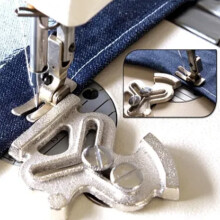 3-in-1 Metallischer Näh-PLUM Blossom-Messgerät für Synchronmaschinen, 6,7 cm