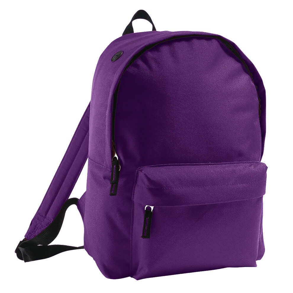 Sols Rider Backpack / Rucksack Bag - Dark Purple - Image 3