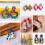 165pcs Polymer Clay Cutters Set Clay Earring Cutters Kit with 4