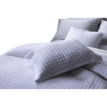(One Size, White) Belledorm Crompton Filled Cushion