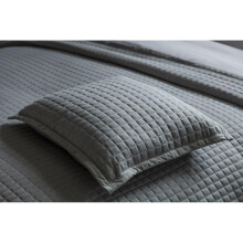 (One Size, Grey) Belledorm Crompton Filled Cushion