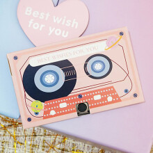 Exquisite Reusable DIY Recordable Greeting Card for Birthdays & Anniversaries