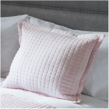 (One Size, Powder Pink) Belledorm Crompton Filled Cushion