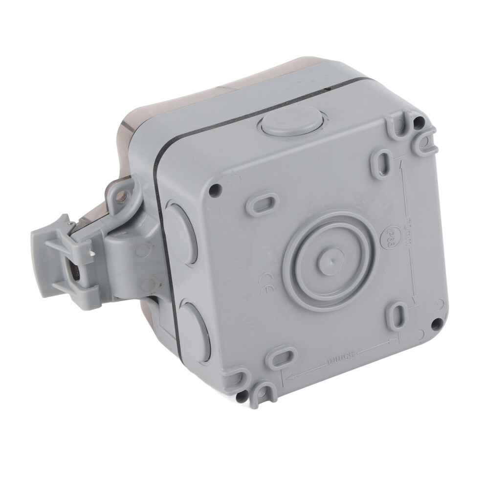 Waterproof Ip66 Pc Power Socket Outlet 5 Hole For Outdoor Use 4991371814364