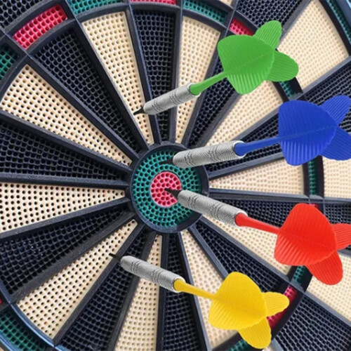 Exquisite 12Pcs Soft Tip Darts Set for Beginners 15cm Multi-Scene Use 2