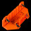Durable ABS Miter Saw Storage Box 22.5, 45, 90 Clamping Type 4