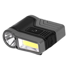 Clip LED faro da capoculla induzione, luce a LED a proiettore impermeabile, nero