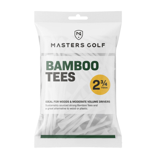 Masters Masters Bamboo Golf Tees (Pack of 20)