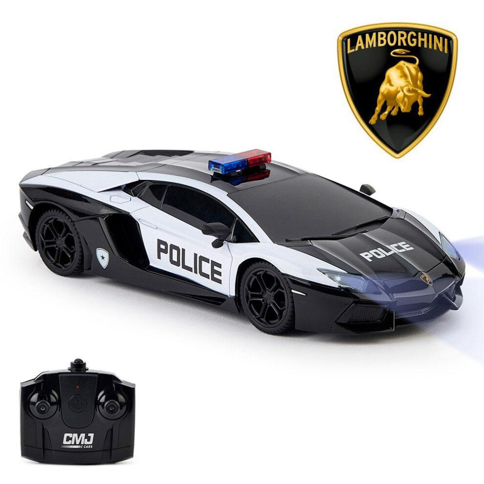 New Lamborghini Aventador The Police Remote Control Car